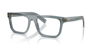 Prada PR C03V men Blue Squared Eyeglasses