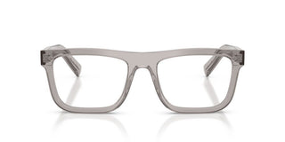 Prada PR C03V men Grey Squared Eyeglasses