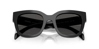 Prada PR C04S women Black Geometric Sunglasses