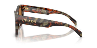 Prada PR C04S women Havana Geometric Sunglasses