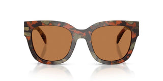 Prada PR C04S women Havana Geometric Sunglasses