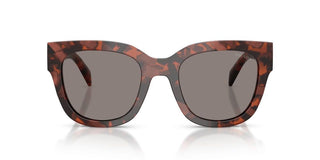 Prada PR C04S women Havana Geometric Sunglasses
