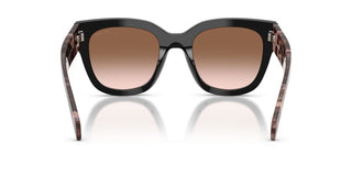 Prada PR C04S women Black Geometric Sunglasses
