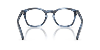 Prada PR C04V men Blue Geometric Eyeglasses