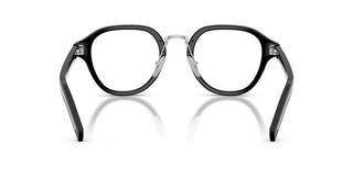 Prada PR C05V men Black Round Eyeglasses