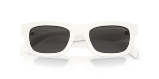 Prada PR C06S women White Rectangle Sunglasses