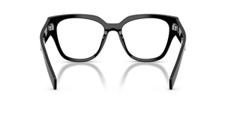 Prada Pr C06v Women Black Oval Eyeglasses