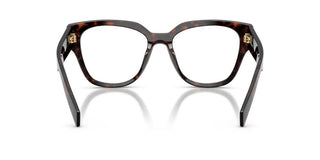 Prada Pr C06v Women Havana Oval Eyeglasses