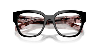 Prada PR C06V women Black Oval Eyeglasses