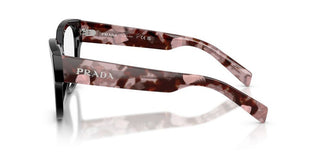 Prada Pr C06v Women Black Oval Eyeglasses
