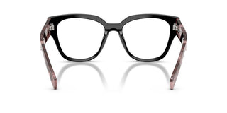 Prada Pr C06v Women Black Oval Eyeglasses