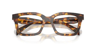 Prada PR C08V women Havana Squared Eyeglasses