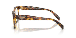 Prada PR C08V women Havana Squared Eyeglasses