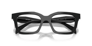 Prada PR C08V women Black Squared Eyeglasses