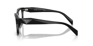Prada PR C08V women Black Squared Eyeglasses