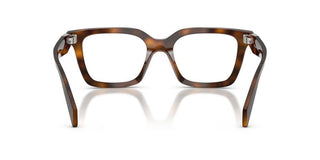 Prada PR C08V women Havana Squared Eyeglasses