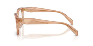 Prada Pr C08v Women Brown Squared Eyeglasses