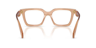 Prada Pr C08v Women Brown Squared Eyeglasses