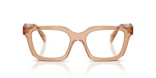 Prada Pr C08v Women Brown Squared Eyeglasses