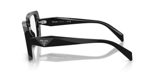 Prada PR C09V women Black Rectangle Eyeglasses