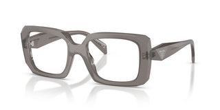 Prada Pr C09v Women Grey Rectangle Eyeglasses
