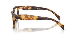 Prada Pr C10v Women Havana Squared Eyeglasses