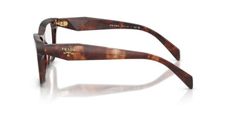 Prada PR C10V women Brown Squared Eyeglasses