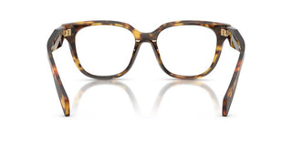 Prada PR C11V women Havana Geometric Eyeglasses