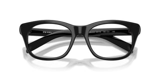Prada PR C13V women Black Squared Eyeglasses