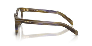 Prada PR C13V women Brown Squared Eyeglasses