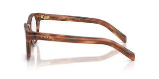 Prada PR C13V women Brown Squared Eyeglasses