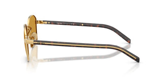 Prada Pr C50s Men Gold Geometric Sunglasses