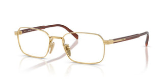 Prada PR C50VD men Gold Eyeglasses