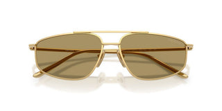 Prada PR C51S women Gold Geometric Sunglasses