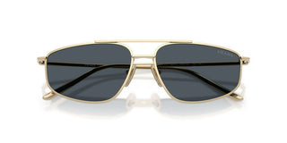Prada PR C51S women Gold Geometric Sunglasses
