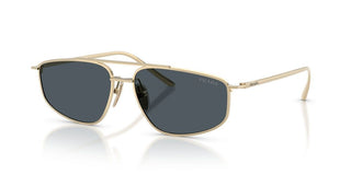 Prada PR C51S women Gold Geometric Sunglasses