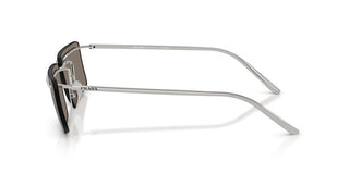 Prada PR C53S men Silver Rectangle Sunglasses