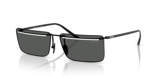 Prada PR C53S men Black Rectangle Sunglasses