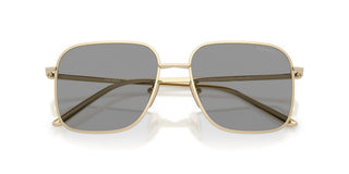 Prada PR C54SD women Gold Geometric Sunglasses