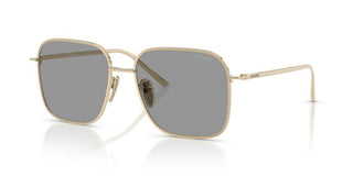 Prada PR C54SD women Gold Geometric Sunglasses