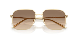 Prada PR C54SD women Gold Geometric Sunglasses