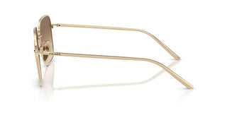 Prada PR C54SD women Gold Geometric Sunglasses