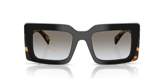 Prada PR D01S women Havana Squared Sunglasses