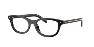Prada Pr D01vu Women Black Cat Eye Eyeglasses