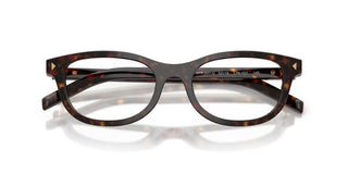 Prada PR D01VU women Havana Cat Eye Eyeglasses