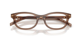 Prada Pr D01vu Women Brown Cat Eye Eyeglasses