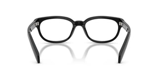 Prada Pr D03vu Women Black Oval Eyeglasses