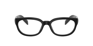 Prada PR D03VU women Black Oval Eyeglasses
