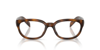 Prada PR D03VU women Havana Oval Eyeglasses