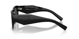 Prada Pr D04su Women Black Rectangle Sunglasses